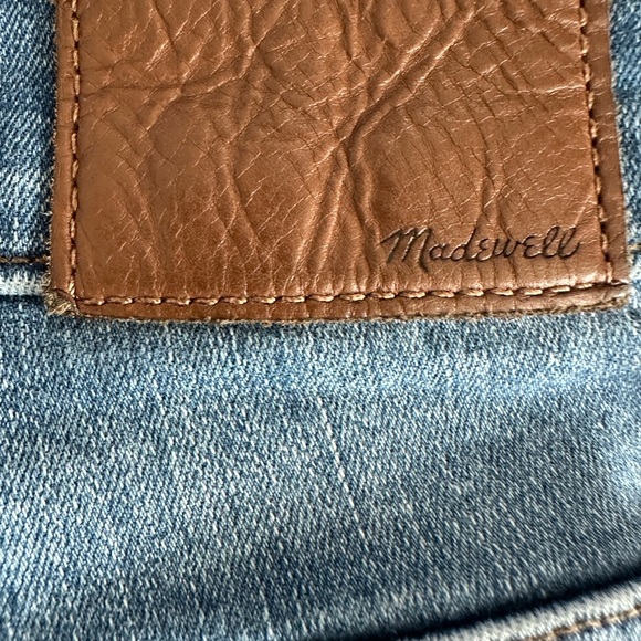 Madewell Women's 9" Mid Rise Skinny Jeans Knee-rip Frayed Hem Size 27 - Picture 8 of 8